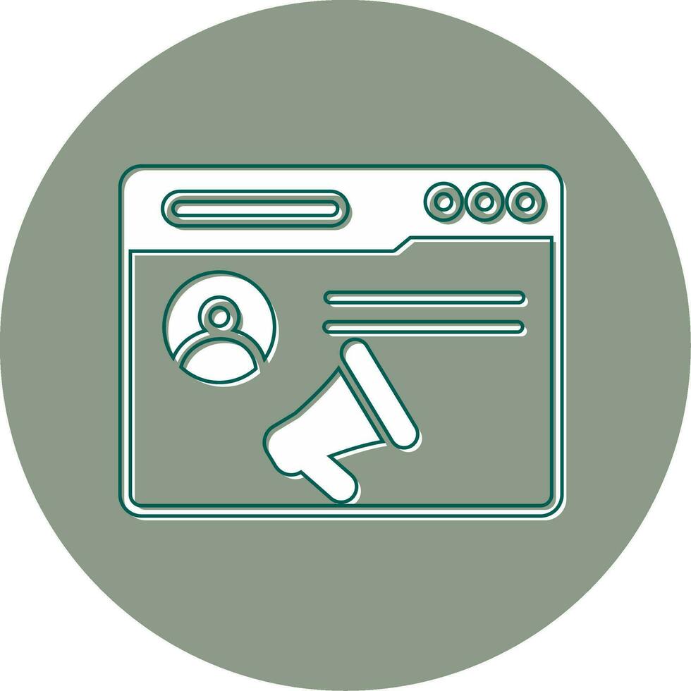 Ads Vector Icon