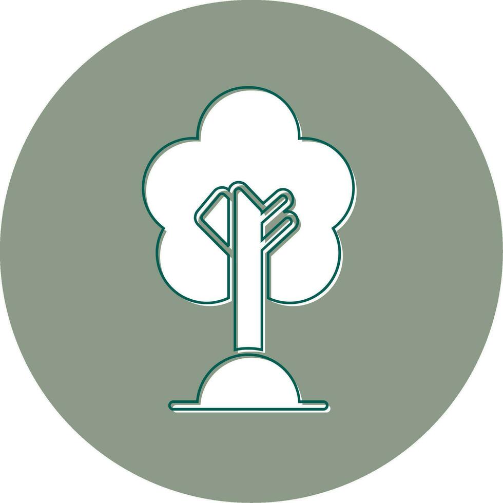 Cherry Tree Vector Icon