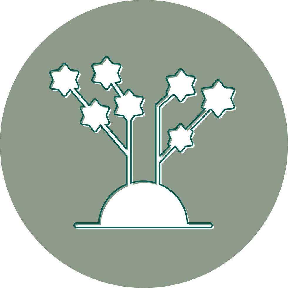 magnolia vector icono