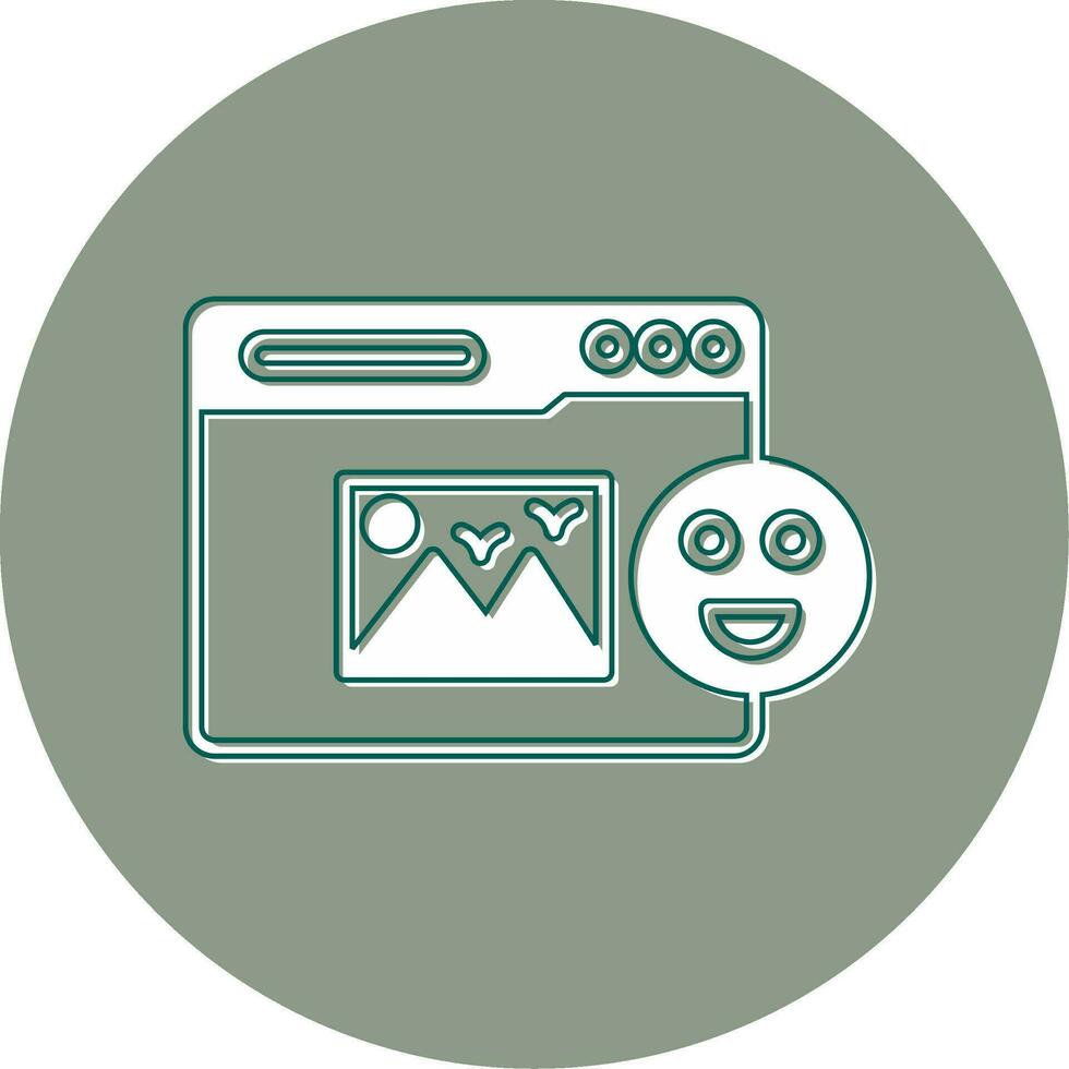 Reaction Vector Icon