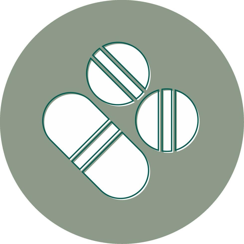 Pills Vector Icon