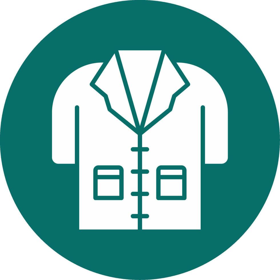 Lab Coat Vector Icon