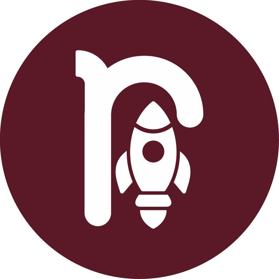 Small R Vector Icon