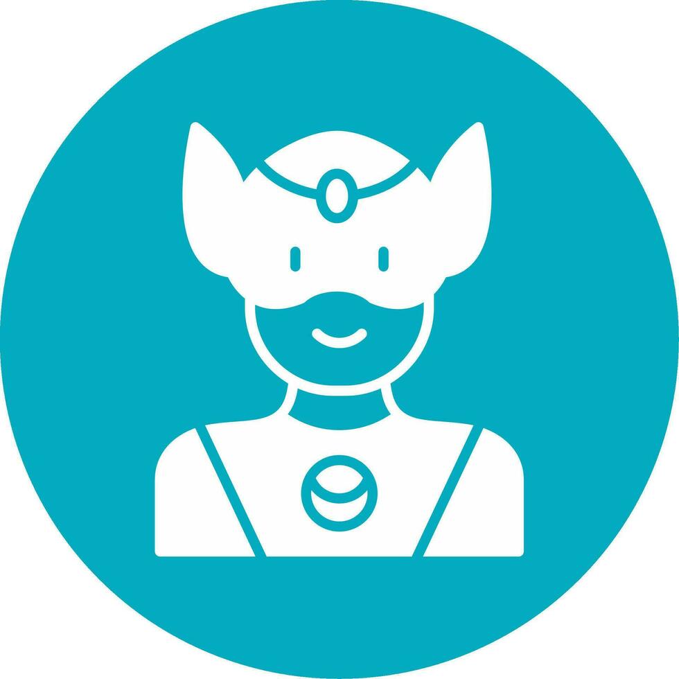 Superhero Vector Icon