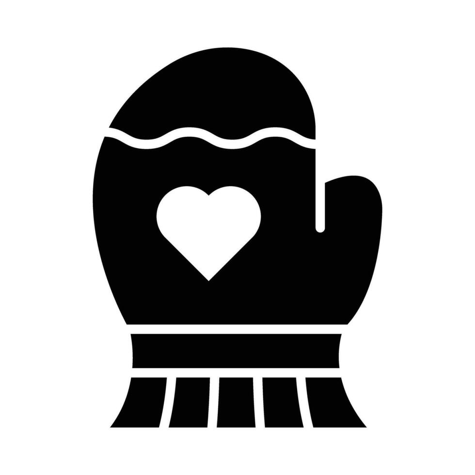 Baby Glove Vector Glyph Icon For Personal And Commercial Use.