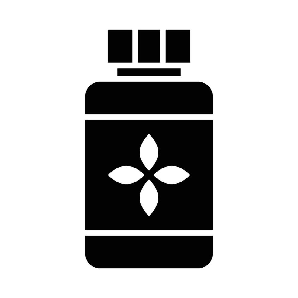 Baby Powder Vector Glyph Icon For Personal And Commercial Use.