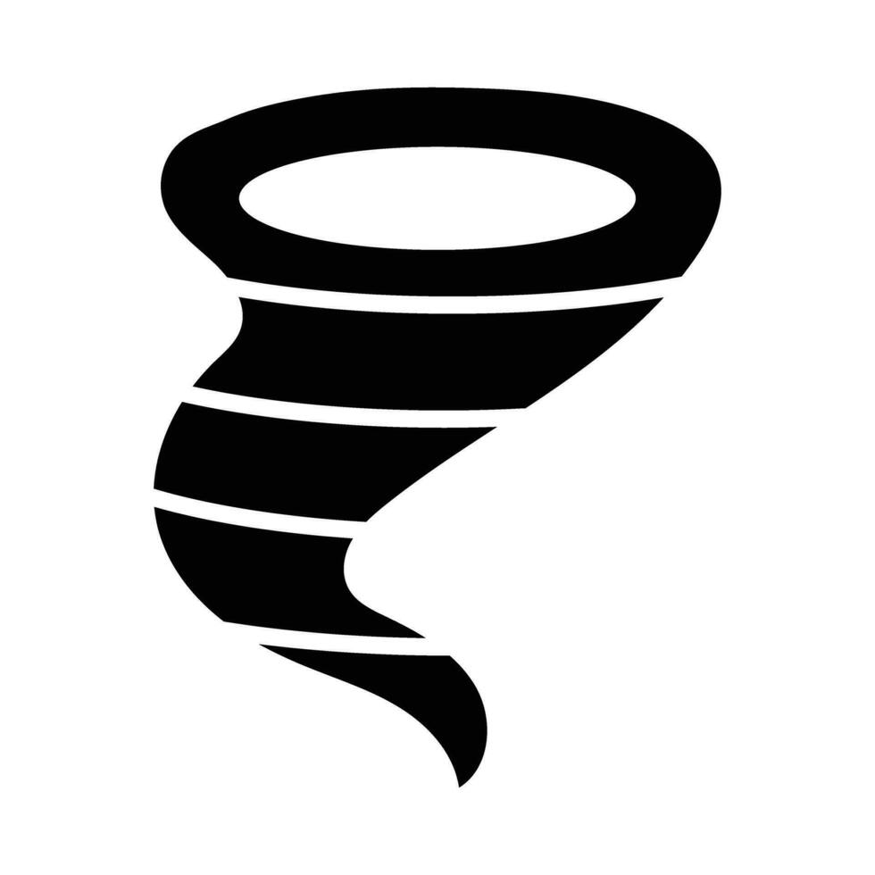 tornado vector glifo icono para personal y comercial usar.