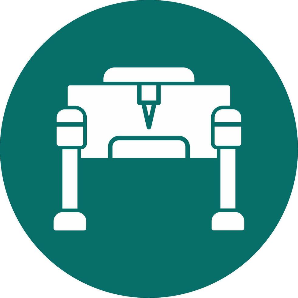 3d Printer Vector Icon