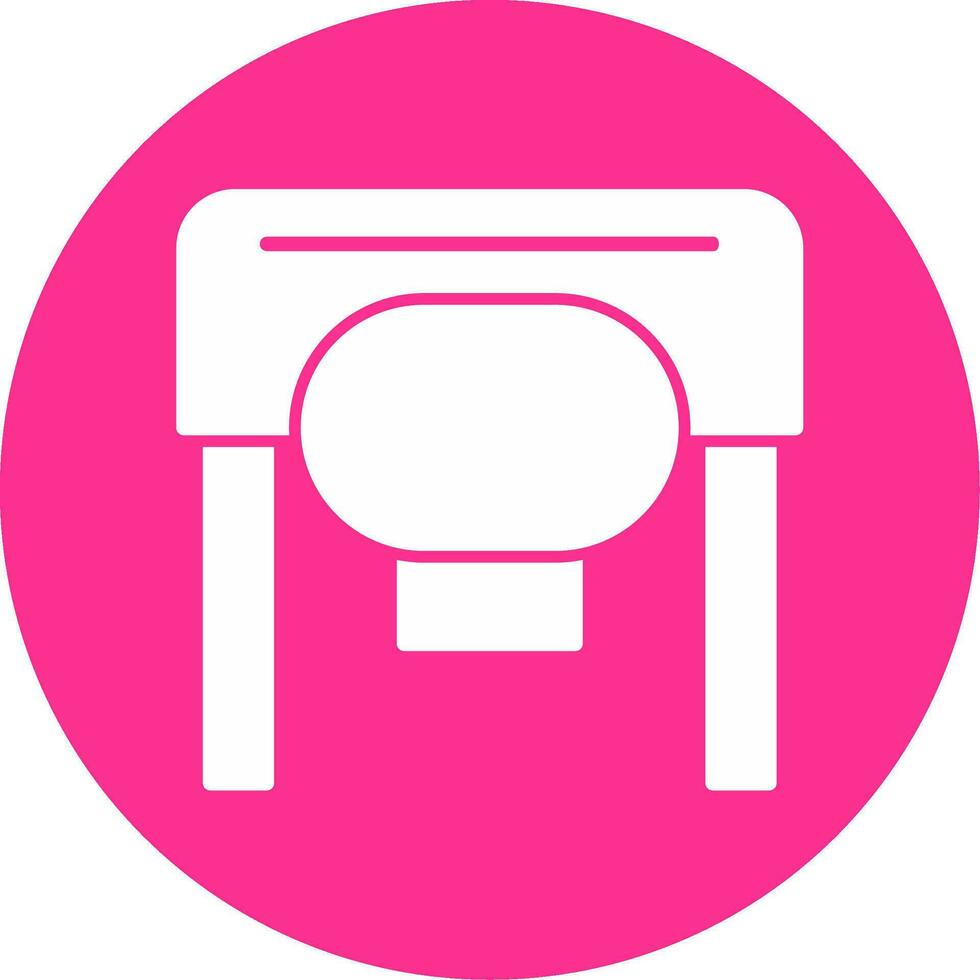 Textile Printing Vector Icon