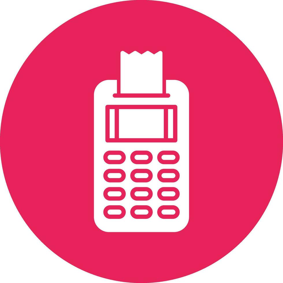 Pos Terminal Vector Icon
