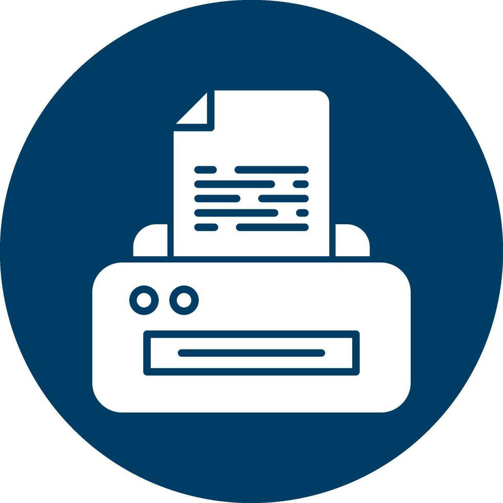Printer Vector Icon
