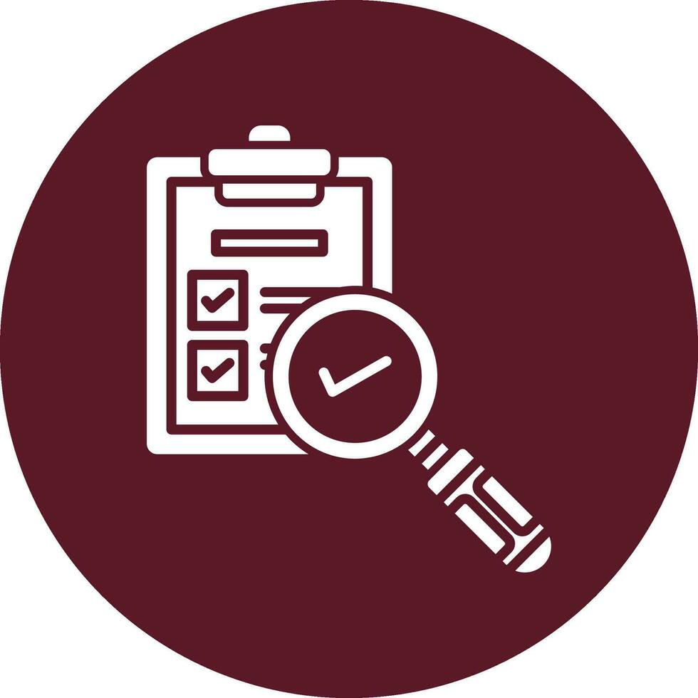Audit Vector Icon
