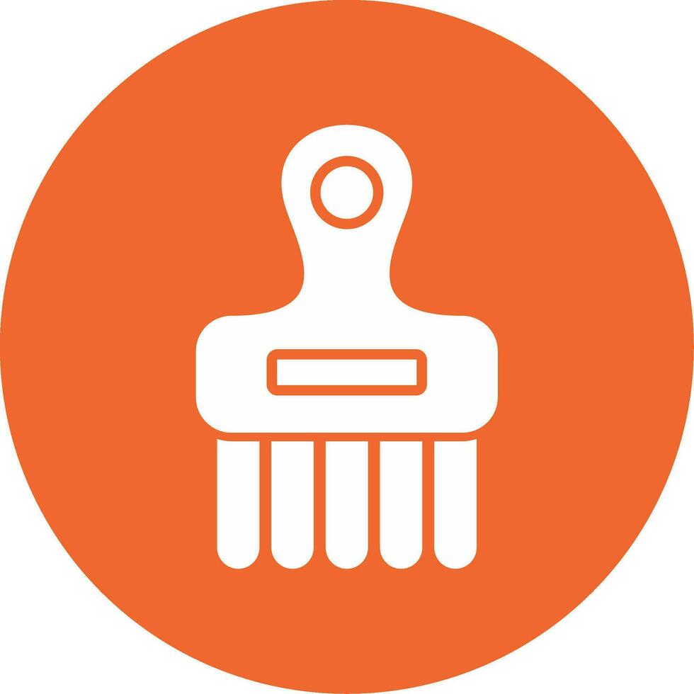 Afro Comb Vector Icon