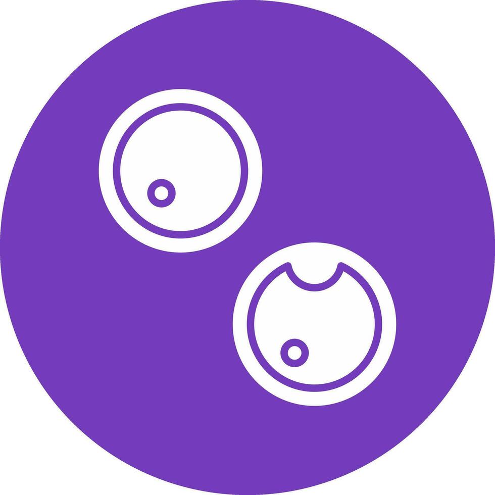 Chlorella Vulgaris Vector Icon