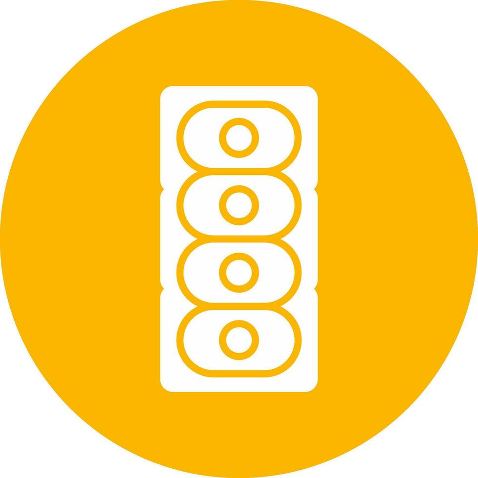 Colonial Diatom Vector Icon