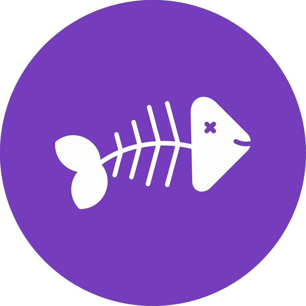 Fishbone Vector Icon
