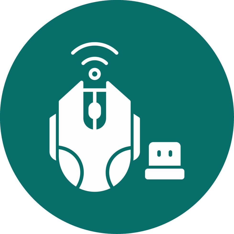 Wireless Mouse Vector Icon