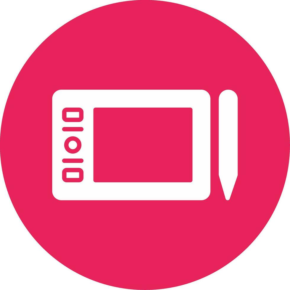 Graphic Tablet Vector Icon
