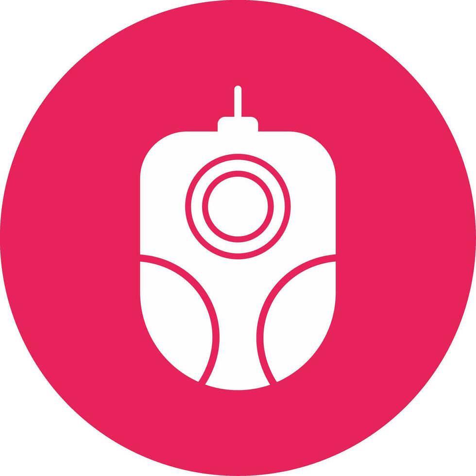 Trackball Vector Icon