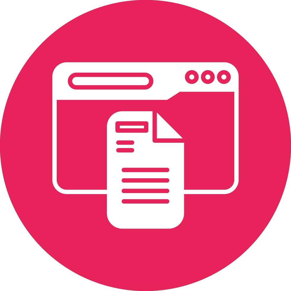 Document Vector Icon