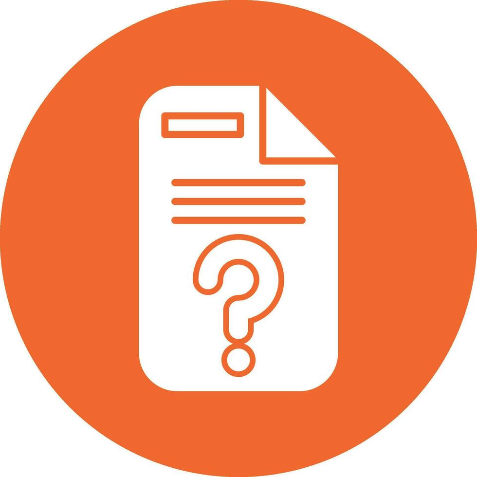 Unknown Vector Icon