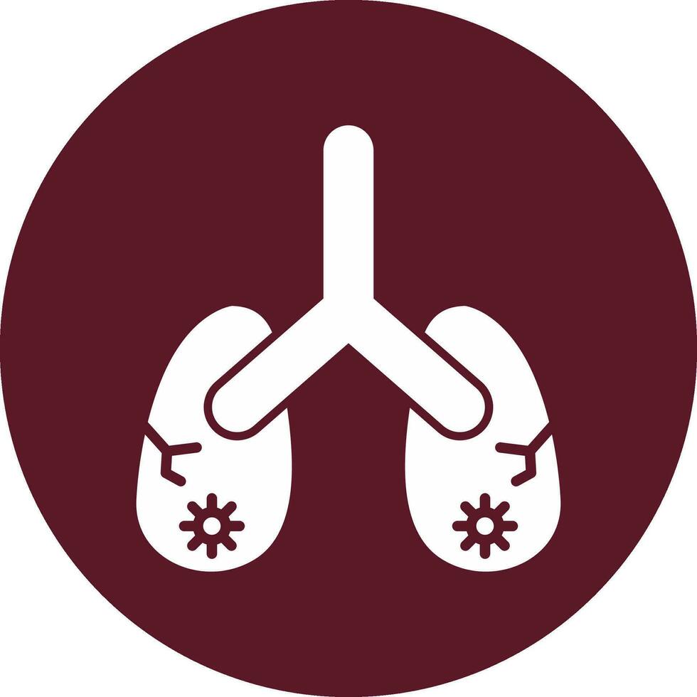 Lungs Vector Icon
