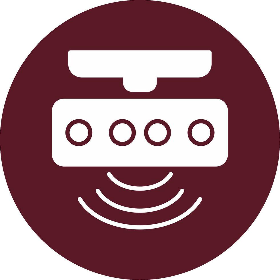 Motion Sensor Vector Icon