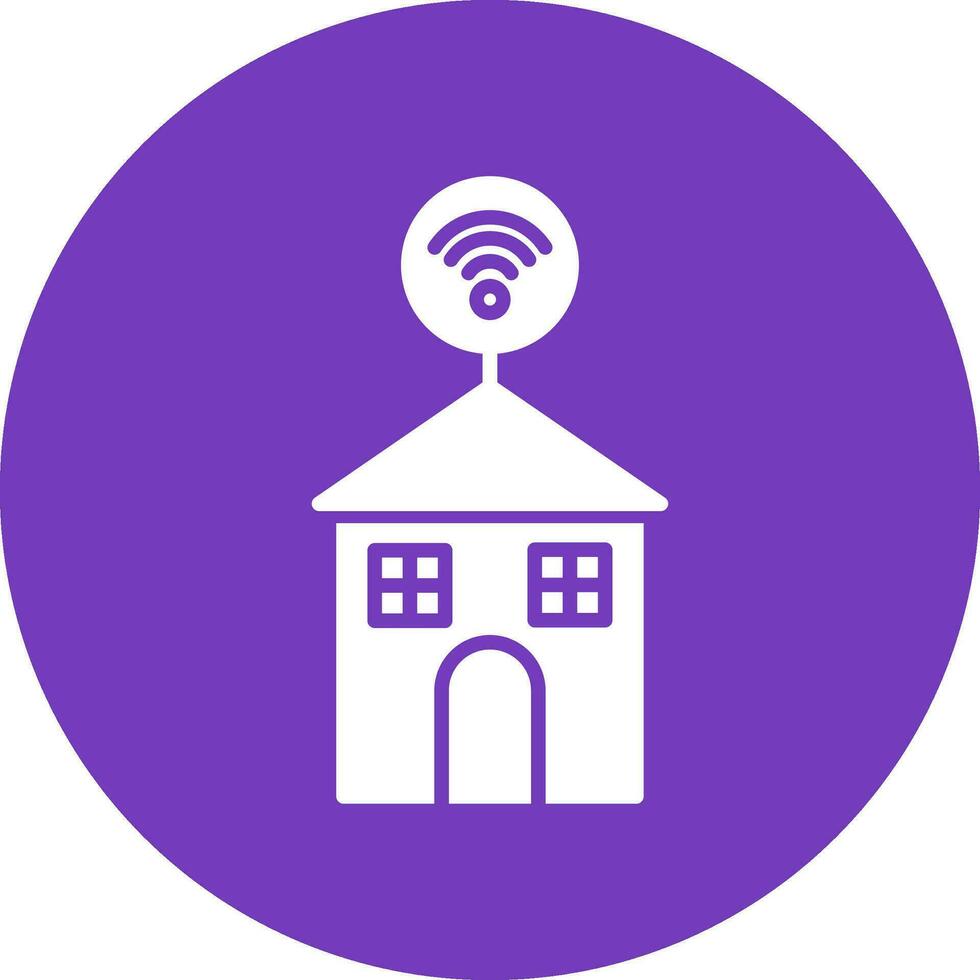 Smart House Vector Icon