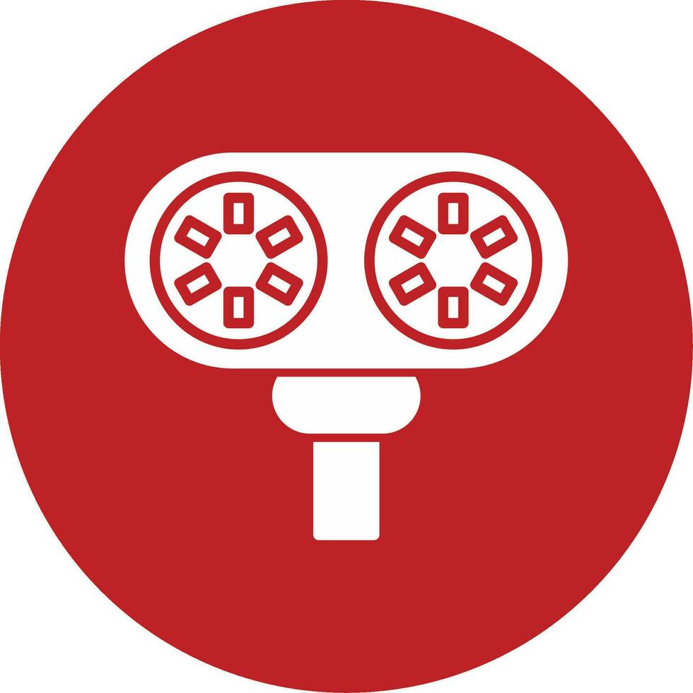 Stereoscope Vector Icon