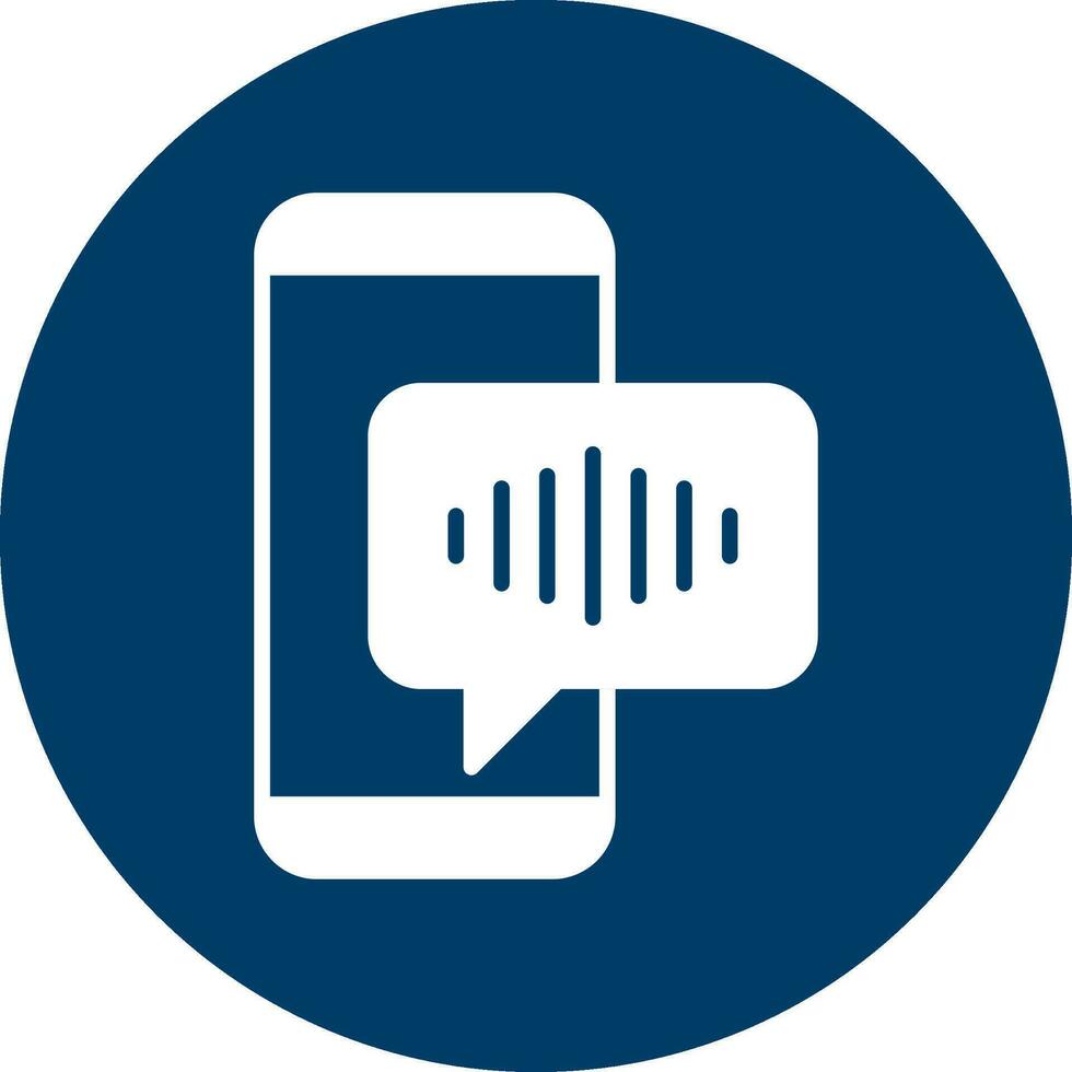 Voice Assistant Vector Icon