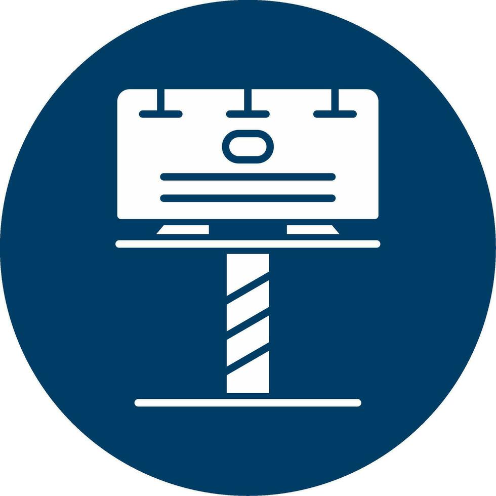 Billboard Vector Icon