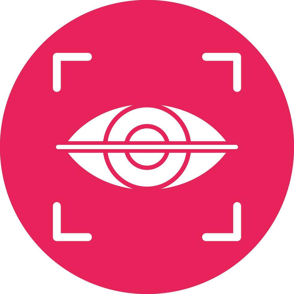 Eye Scan Vector Icon