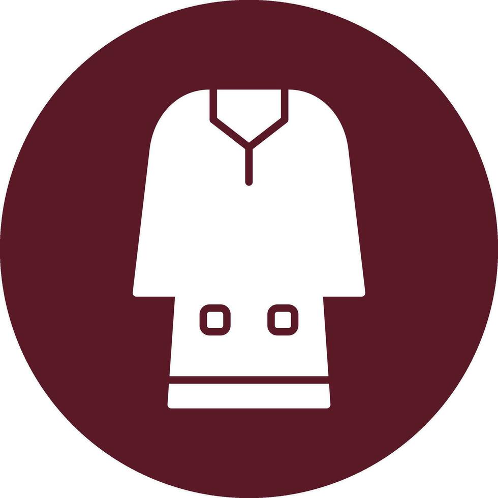 Djellaba Vector Icon