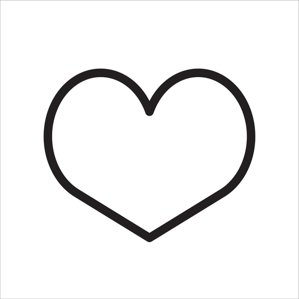 heart icon vector illustration symbol