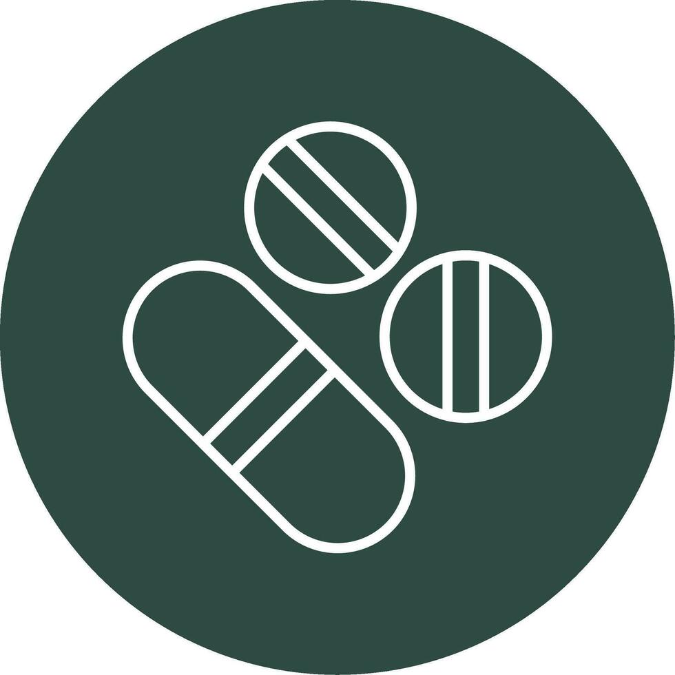 Pills Vector Icon