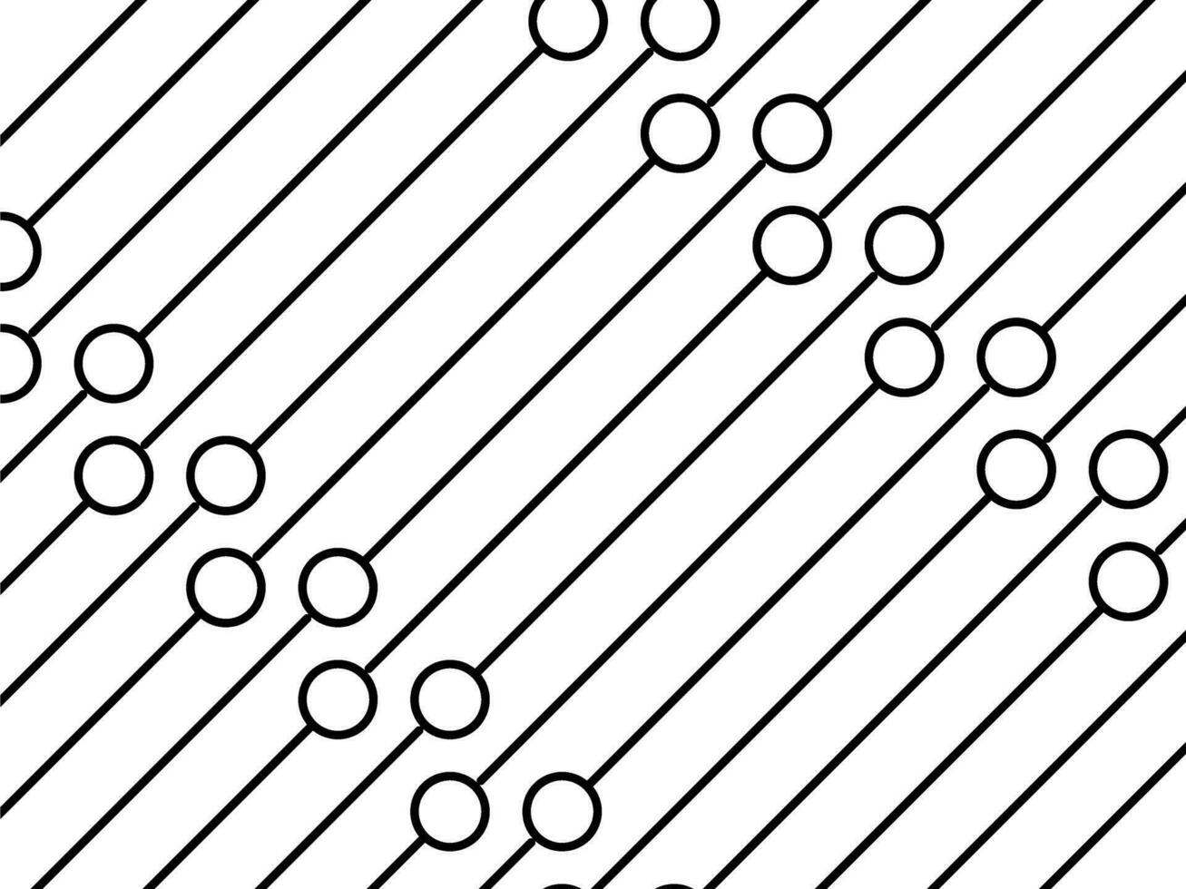 Circle and Lines Motifs Pattern, can use for Background, Fashion, Fabric, Textile, Wallpaper, Cover, Tile, Carpet Pattern, Wrapping and or for Graphic Design Element. Vector Illustration