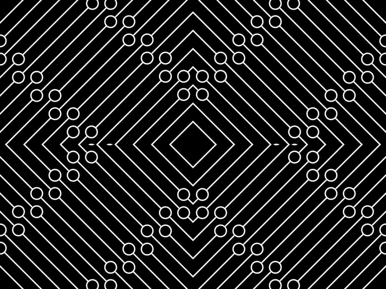 Circle and Lines Motifs Pattern, can use for Background, Fashion, Fabric, Textile, Wallpaper, Cover, Tile, Carpet Pattern, Wrapping and or for Graphic Design Element. Vector Illustration