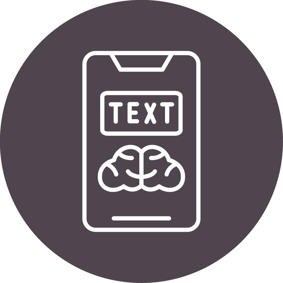 Text Vector Icon