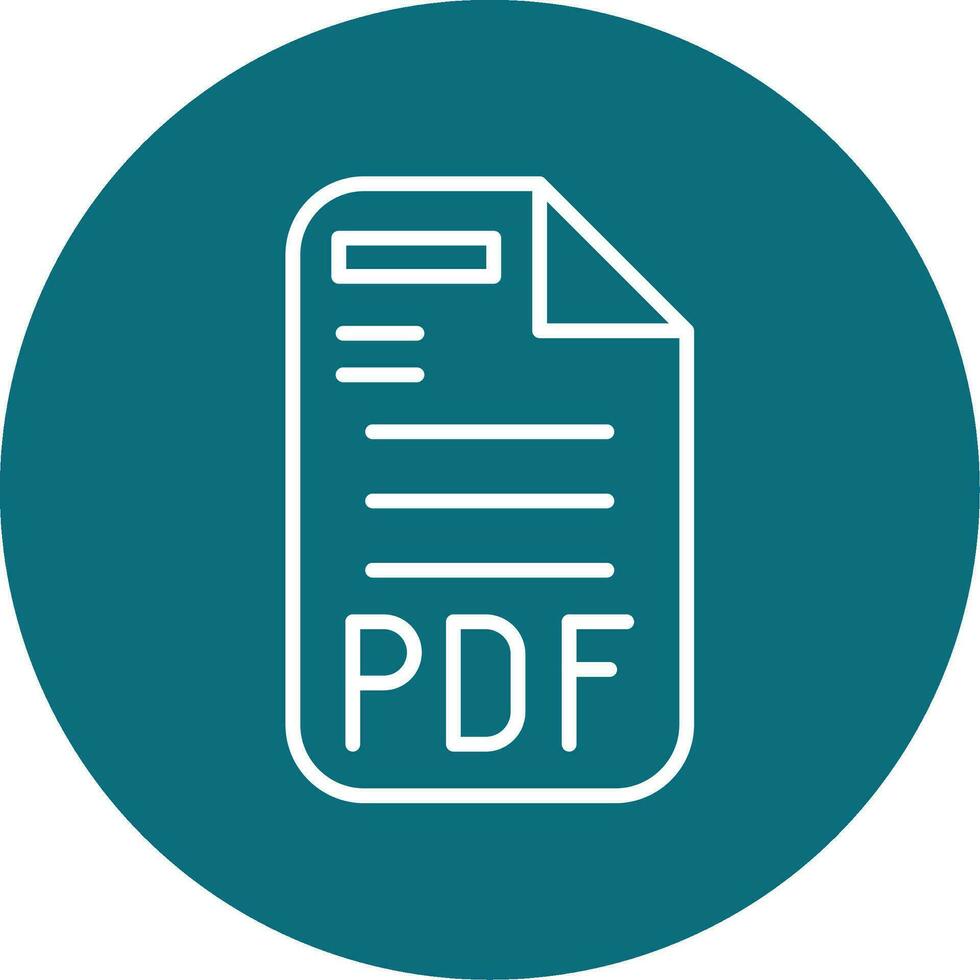 Pdf Vector Icon