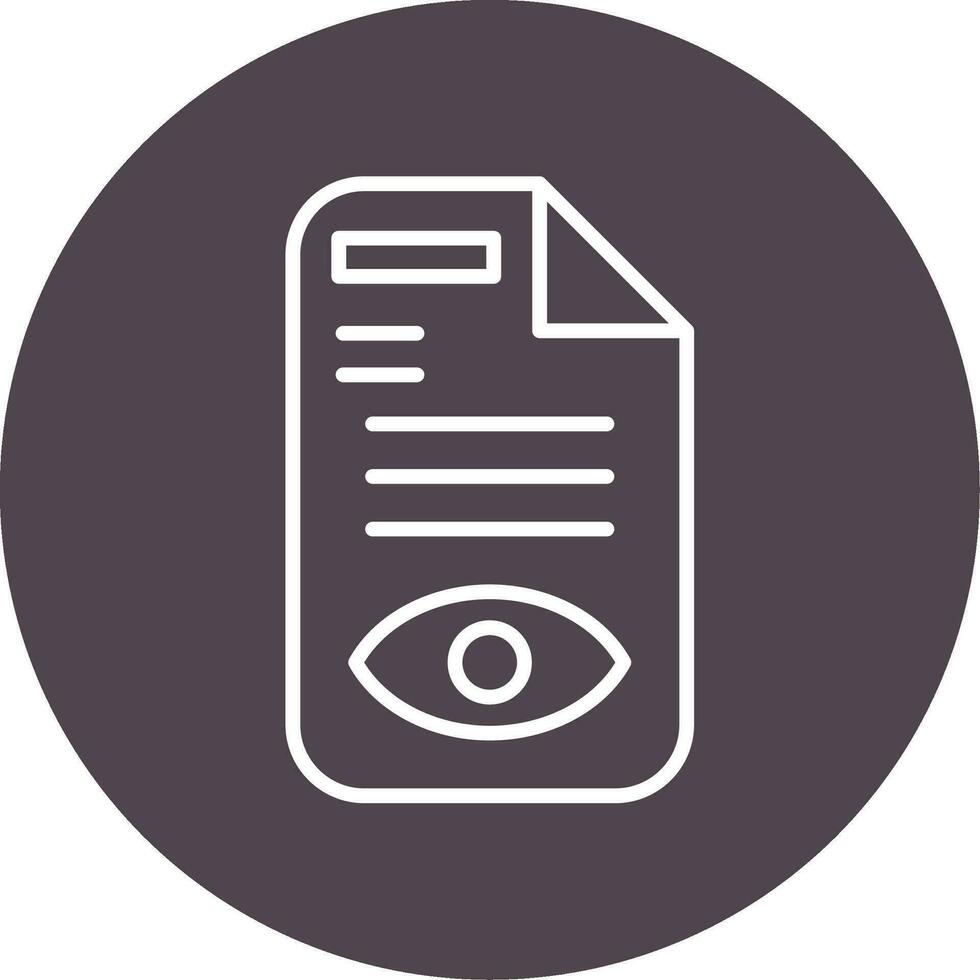 Document Vector Icon
