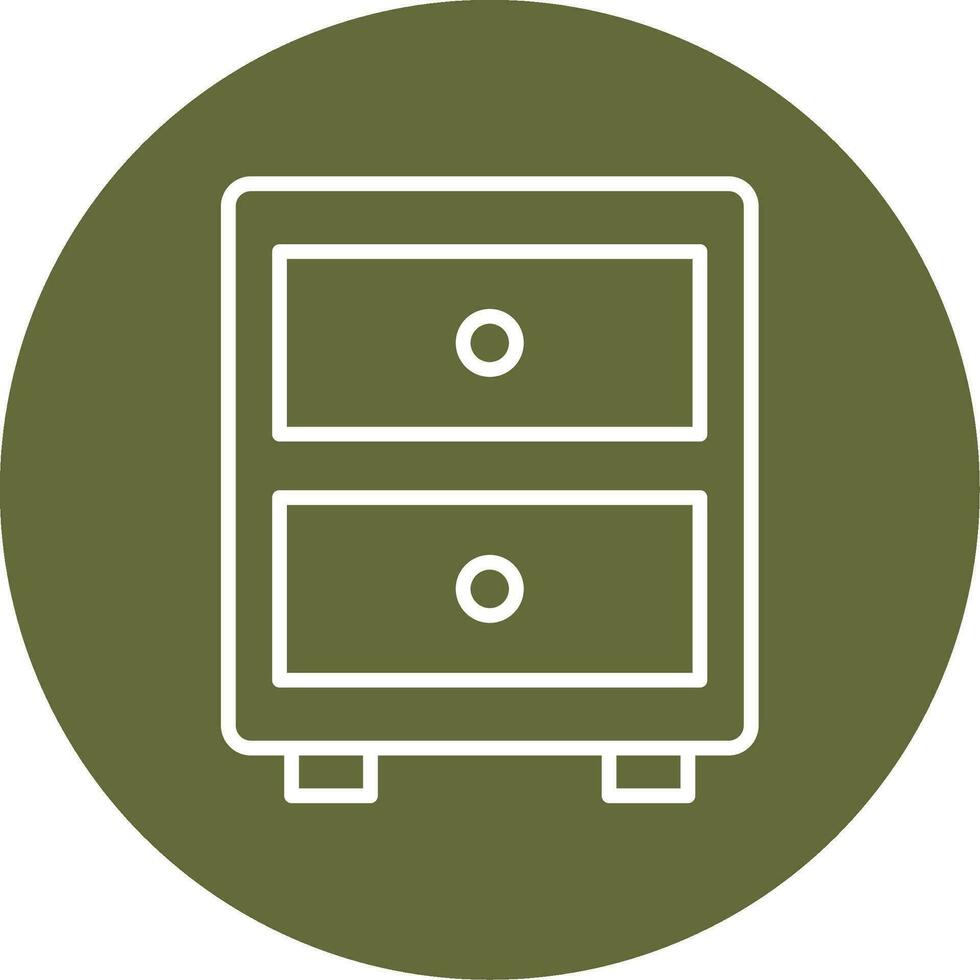 Filing Cabinet Vector Icon