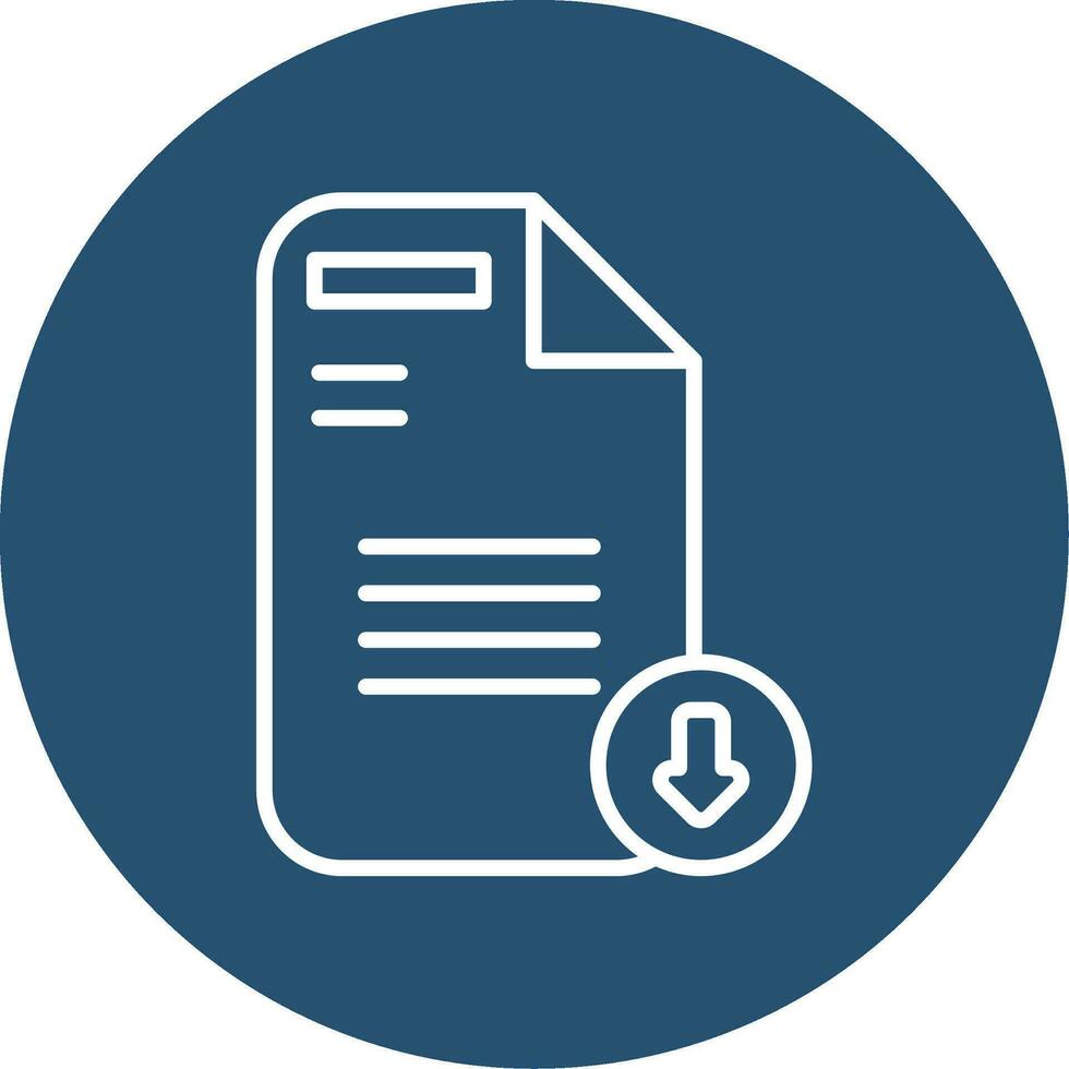 Download File Vector Icon