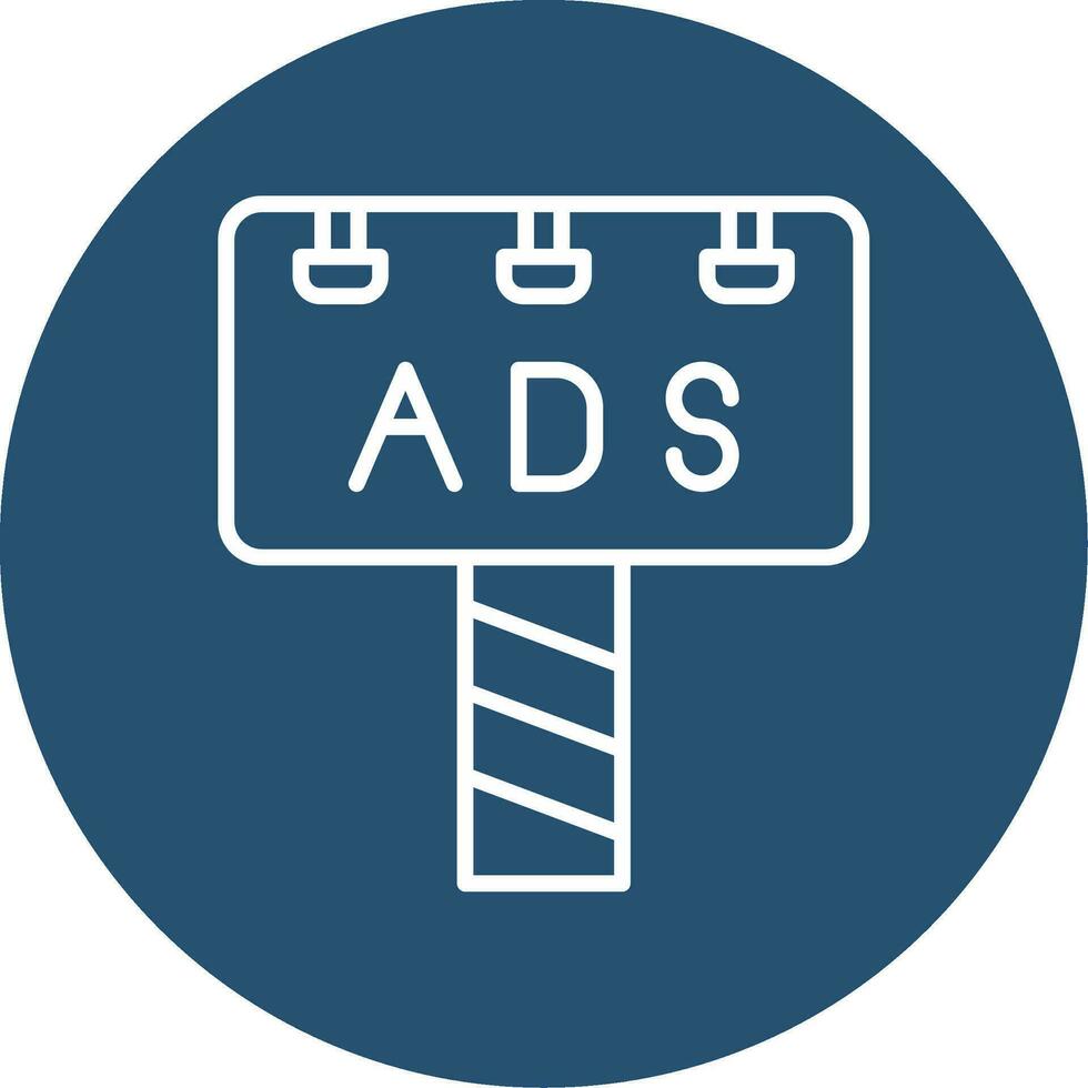 Ads Vector Icon