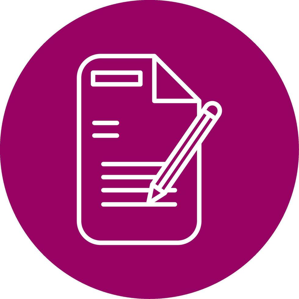 Document Vector Icon