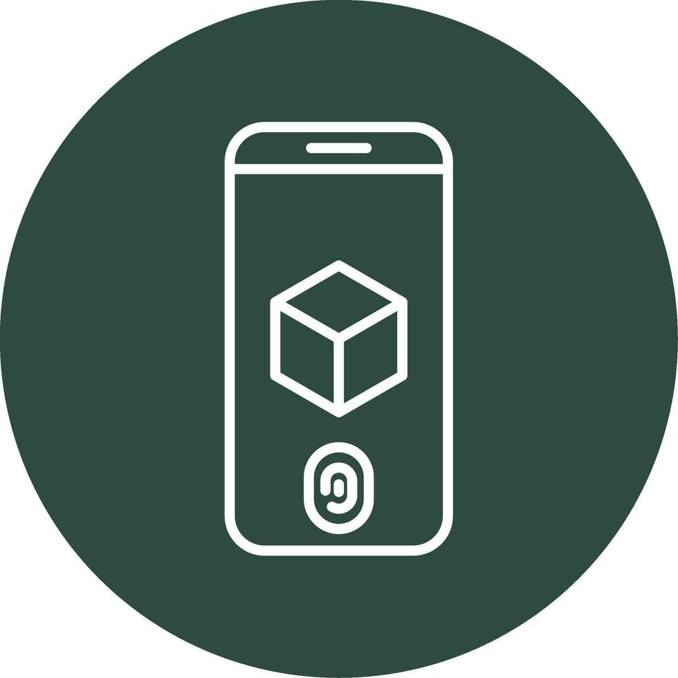Augmented Reality Vector Icon