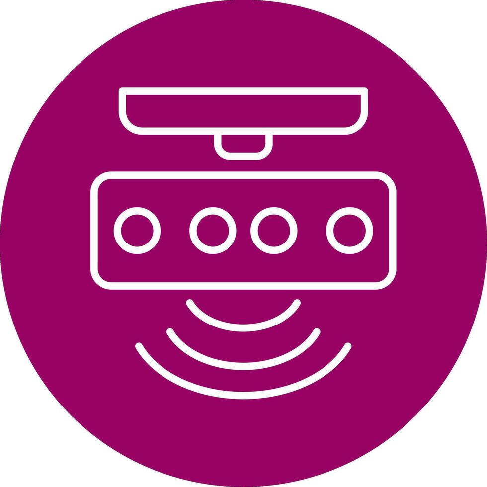 Motion Sensor Vector Icon