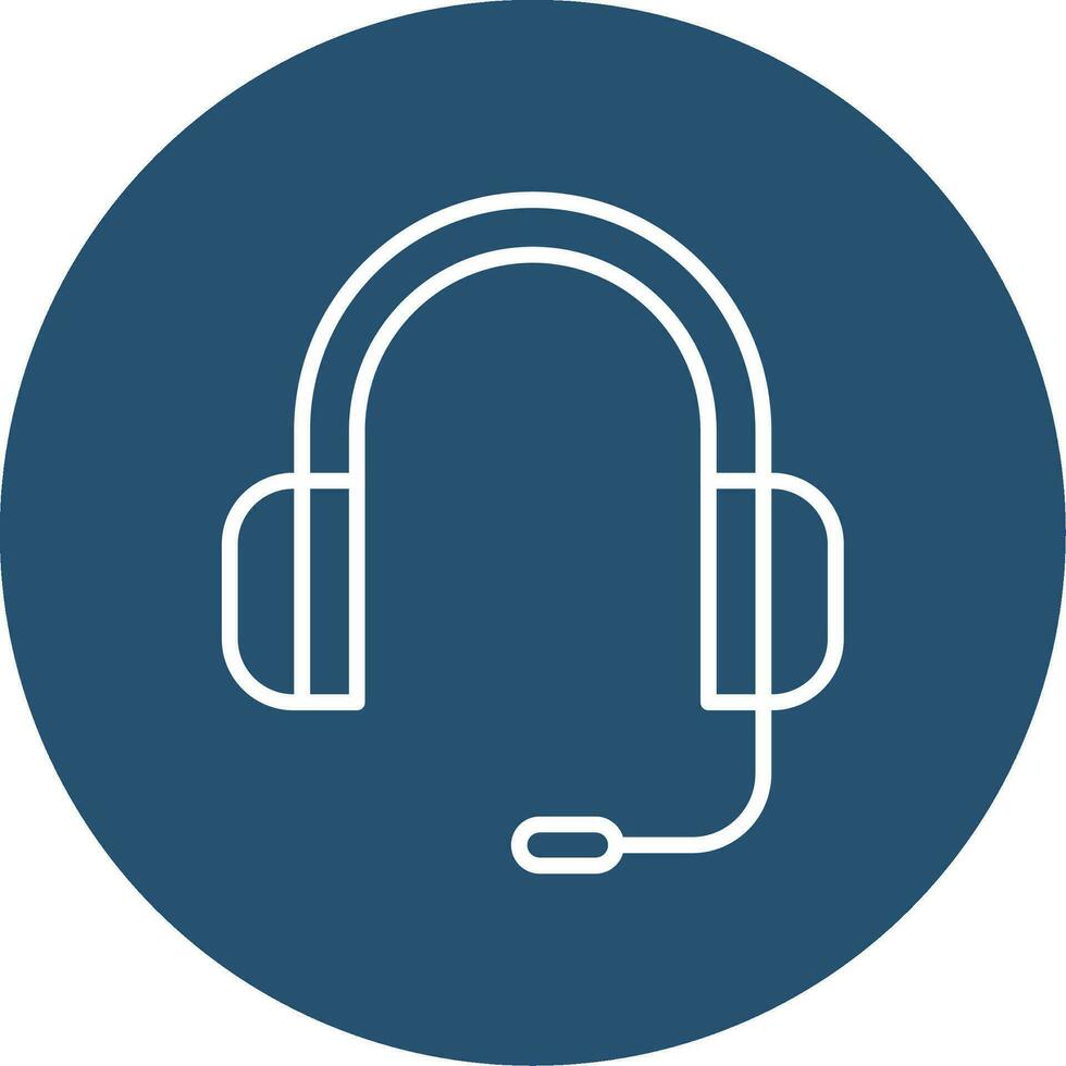 Headphones Vector Icon