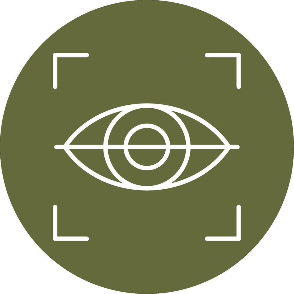 Eye Scan Vector Icon