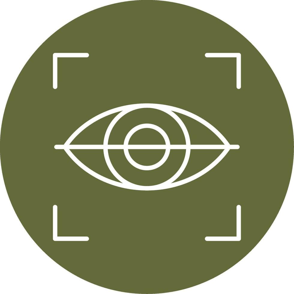 Eye Scan Vector Icon