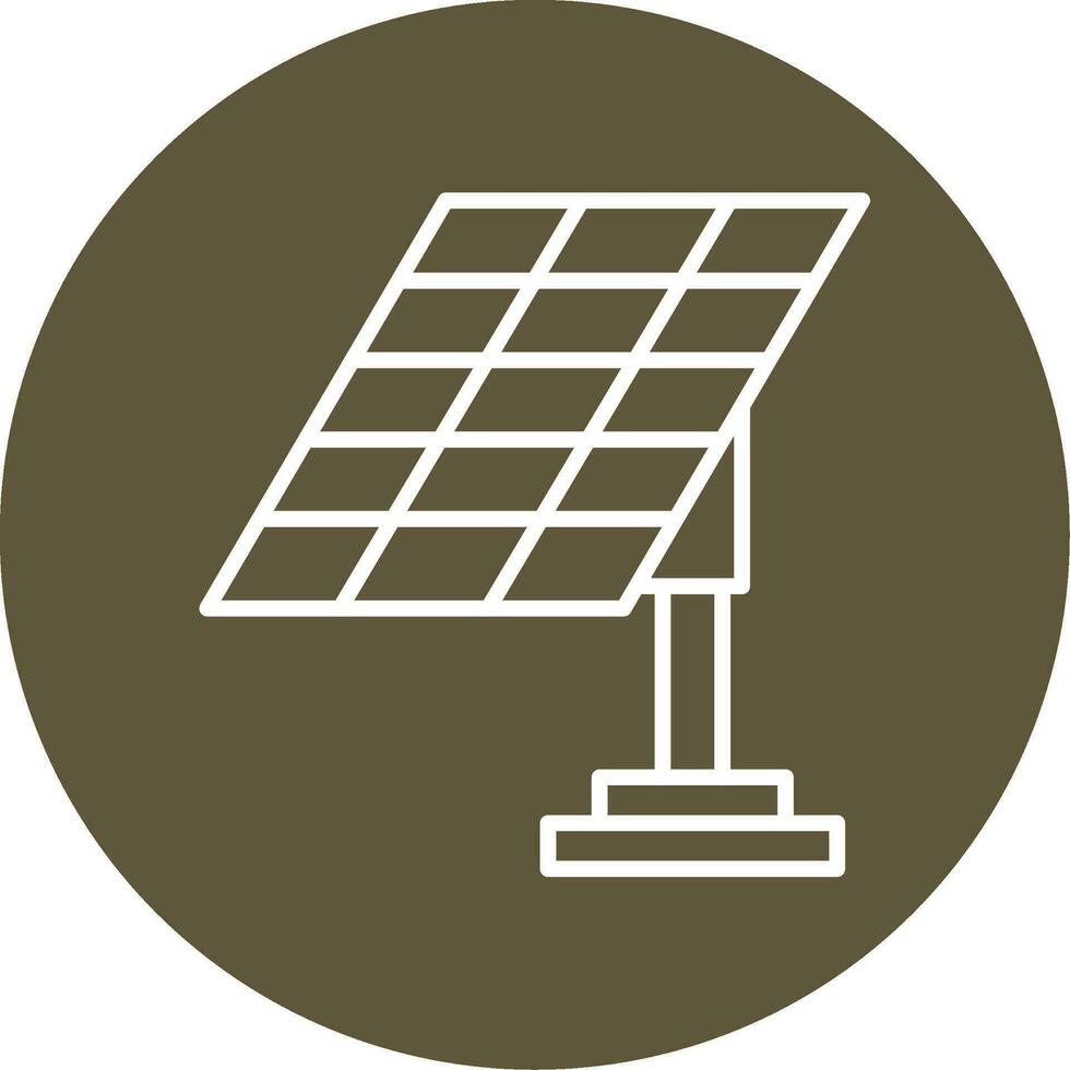 Solar Panel Vector Icon